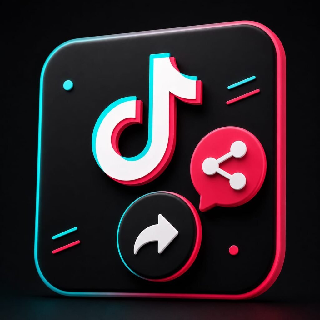 1.000 Compartilhamentos TikTok
