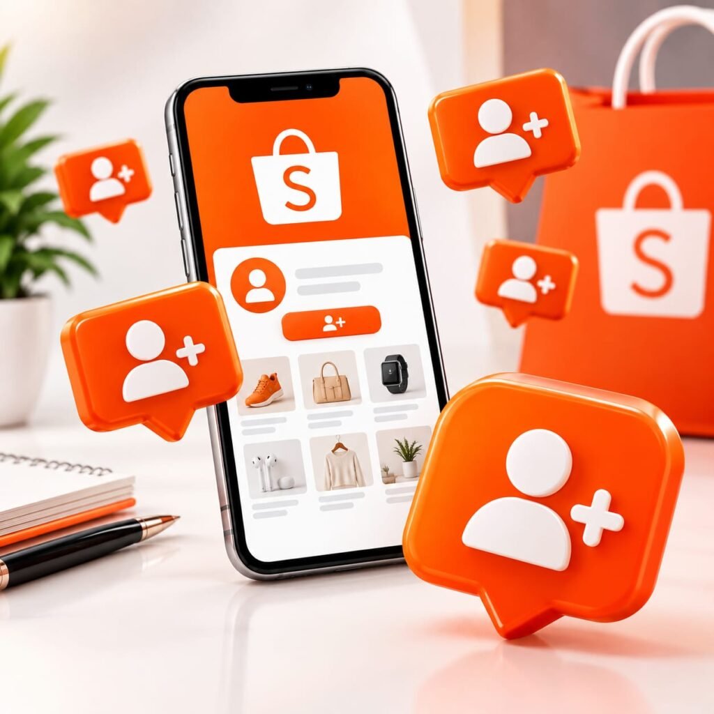 100 Seguidores Shopee